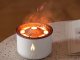 Volcano Air Humidifier and Aroma Diffuser with RGB LED Light