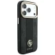 Guess 4G Stripe Round and Classic Logos MagSafe vāciņš priekš iPhone 17 Pro / 18 Pro, melns