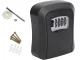 Atslēgu Metāla Seifs Skapītis ar Šifra Kodu 11,5 x 9,5 x 4cm | Metal Safe Locker for Keys with Cipher Code