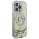 Hello Kitty iPhone 16 Pro Max vāciņš Liquid Glitter Fever MagSafe, zelta