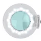 Activeshop S5 LED palielināmā lampa ar statīvu, balta