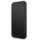 Mercedes iPhone 11 чехол Leather Debossed Lines, черный