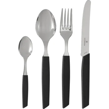 Galda piederumu komplekts Victorinox Swiss Modern, 24 gab., melns