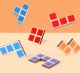 Bakalu Wooden Tetris Logic Puzzle Game KZ0952