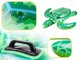 INTEX Inflatable Water Mattress with handles Turtle, 150x127 cm