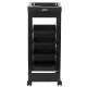 Frizieru ratiņi Gabbiano 048A, melni