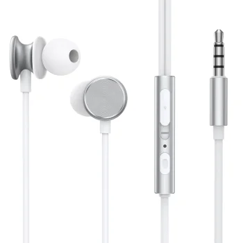 Joyroom Wired Series JR-EW03 vadu ausīs ievietojamās austiņas - sudraba