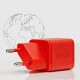 Sbs 20W GaN tīkla lādētājs ar Power Delivery, sarkans