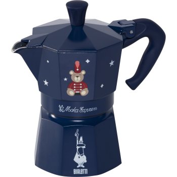 Bialetti Moka Express 3TZ Joyful Memories kafijas automāts, zils