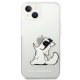 Karl Lagerfeld Choupette Fun vāciņš iPhone 14 Plus 6.7\" Transparent