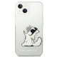 Karl Lagerfeld Choupette Fun vāciņš iPhone 14 Plus 6.7\" Transparent