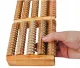 Традиционный деревянный массажер для ног, роликовый 2x5