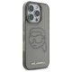 Karl Lagerfeld iPhone 16 Pro Max vāciņš IML Rhinestones Karl Head, melns