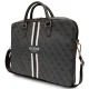 Guess 4G Printed Stripes soma klēpjdatoram līdz 16\", melna
