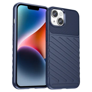 Aizsargvāciņš Thunder Case iPhone 14, zils