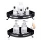 Vannas istabas sienas stūra plaukts, 2 gab. | Bathroom Corner Shelf
