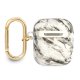 Guess AirPods Cover Marble Strap Collection Grey