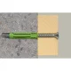 Дюбели с шурупами Fischer SX Plus Green 6x30 S, 45 шт.