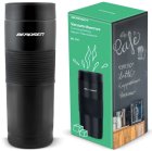 BERDSEN BD-784 Tūrisma Termoss Termokrūze Karstiem un Aukstiem Dzērieniem 590 ml, Melns | Thermal Mug Bottle Thermos Flask