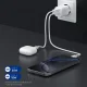 Сетевое зарядное устройство Spigen Essential EE352EU GaN USB-C / USB-A 35W, белое