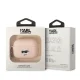 Karl Lagerfeld Silicone Choupette 3D Case for AirPods Pro 2, Pink