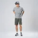 Rockbros YDDK015 sporta šorti ar jostu, izmērs XL, zaļi
