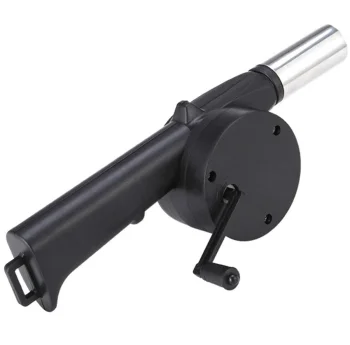 Manual BBQ Air Blower for Grill and Fireplace AG287, Black