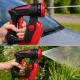 Auto mazgāšanas pistole ar mazgāšanas līdzekļa tvertni 200 ml, 8 režīmi, sarkana