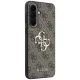 Guess Leather 4G Metal Logo vāciņš Samsung Galaxy A57 5G, brūns
