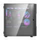 Корпус для ПК Darkflash DK431 Glass с 4 RGB-вентиляторами, черный