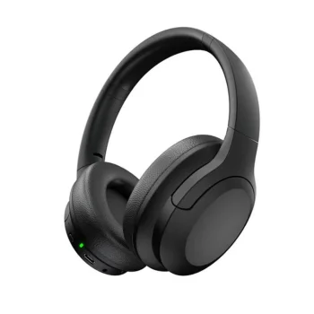 Forever BTH-700 Over-Ear Wireless Headphones with ANC, Black