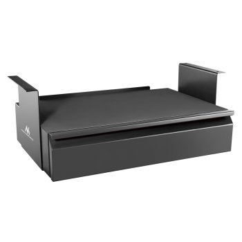 Maclean MC-875 ergonomiska atvilktne zem galda, melna