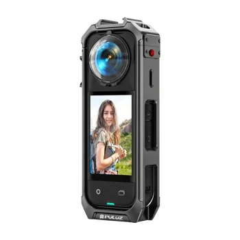 PULUZ metāla aizsargrāmis kamerai Insta360 X5, pelēks (PU748H)