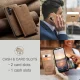 Samsung Galaxy A54 (SM-A546) CASEME Wallet Magnetic Leather Case Cover, Coffee | Чехол для Телефона...