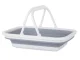 Collapsible Silicone Shopping Basket with Handles