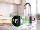 Elektriskais Caurplūdes Ūdens Sildītājs Virtuves Krāns LCD 3KW | Electric Water Heater