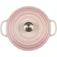 Čuguna katls Le Creuset Signature apaļš 20 cm, 2.4 l, shell pink