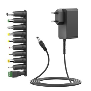 Extra Digital universāls barošanas bloks 30W, 12V, 2.5A