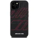 Mercedes AMG iPhone 15 Plus / 14 Plus Case Silicone Large Rhombuses MagSafe, Black