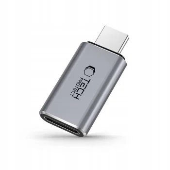 Адаптер Tech-Protect UltraBoost USB-C (M) / Lightning (F), серый