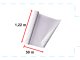 Self-Adhesive Furniture Foil / Wallpaper, White Marble Jazz, 1.22x50m