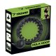 Trizand Hula Hoop ar masāžas izciļņiem un atsvaru, melns
