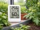 Digitālā meteoroloģiskā stacija termometrs higrometrs ar āra zondi