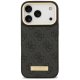 Guess 4G Logo Plate MagSafe Phone Case Cover iPhone 17 Pro - Black