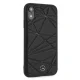 Кожаный чехол Mercedes Twister для iPhone Xr - Черный