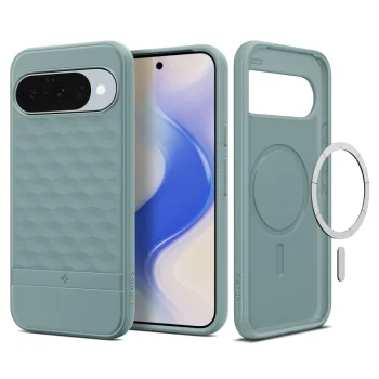 Spigen Parallax Mag MagSafe Phone Case Cover Google Pixel 10 / 10 Pro - Green