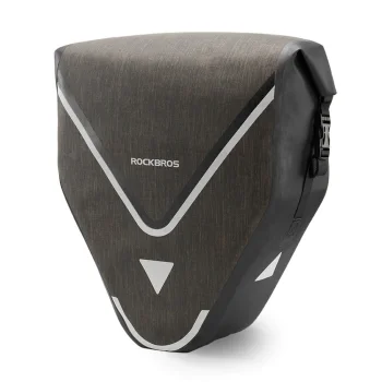 Ūdensizturīga velosipēda bagāžnieka soma Rockbros AS-001-3BG 20L, melna