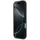 Чехол BMW M силиконовый с трёхцветной линией MagSafe для iPhone 17 – чёрный