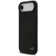 Кожаный чехол Mercedes Large Laurel Leave MagSafe для iPhone Air Черный