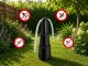 Foldable Fly and Insect Repellent Table Fan, Black